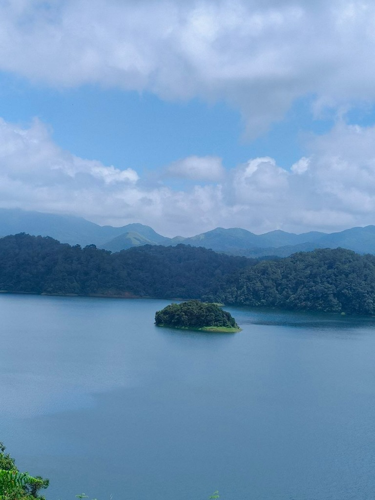 Secluded Reservoir Island in Angamoozhy