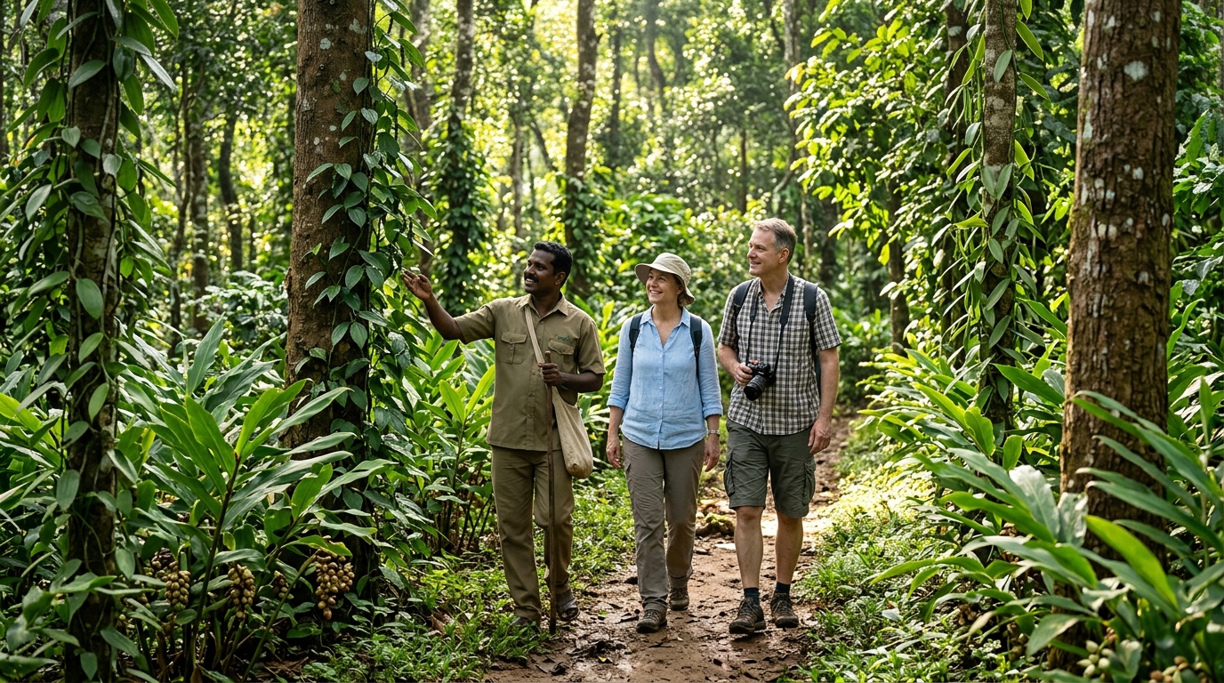 Guided Spice Plantation Tour Thekkady